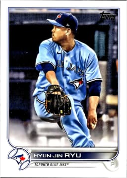 Hyun-Jin Ryu #297 2022 Topps 582 Montgomery