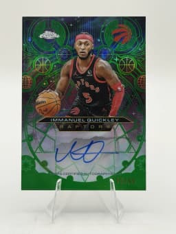 Immanuel Quickley #CH-IQ 2025-26 Topps Chrome Basketball Chromographs