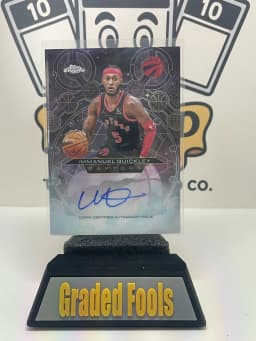 Immanuel Quickley #CH-IQ 2025-26 Topps Chrome Basketball Chromographs