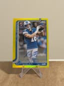 Isaac TeSlaa #RA-ITS Rookie Card 2025 Topps Chrome Football Rookies Autograph Variation