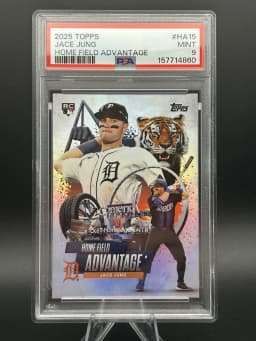Jace Jung #HA-15 2025 Topps Baseball Home Field Advantage