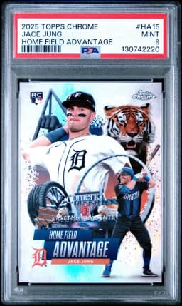 Jace Jung #HA-15 2025 Topps Baseball Home Field Advantage