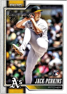 Jack Perkins #206 2026 Topps Series 1