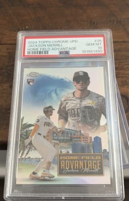 Jackson Merrill #HFAC-35 2024 Topps Chrome Update Baseball Home Field Advantage