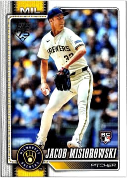 Jacob Misiorowski #10 2026 Topps Series 1