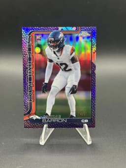 Jahdae Barron #RA-JB Rookie Card 2025 Topps Chrome Football Rookies Autograph Variation