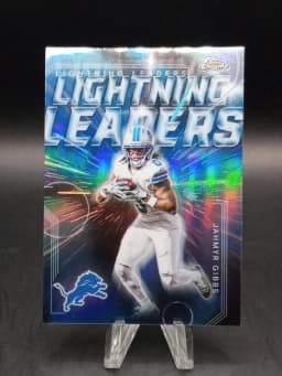 Jahmyr Gibbs #LL-8 2025 Topps Chrome Football Lightning Leaders