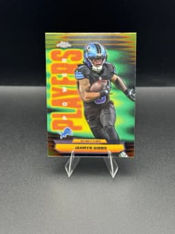 Jahmyr Gibbs #PP-12 2025 Topps Chrome Football Power Players