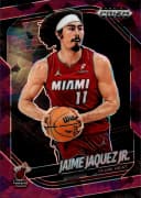 Jaime Jaquez Jr. #155 2024-25 Panini Prizm Black Purple Ice