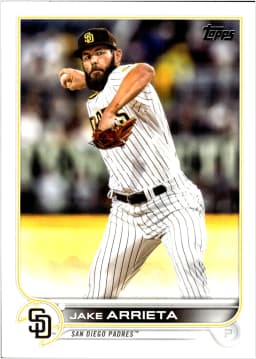 Jake Arrieta #214 2022 Topps