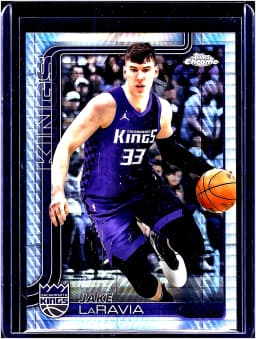 Jake LaRavia #230 2025-26 Topps Chrome Prism Refractor
