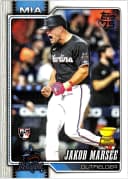 Jakob Marsee #37 Rookie Card 2026 Topps Series 1