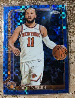 Jalen Brunson #PX-11 2025-26 Topps Chrome Basketball Paradox