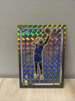 Jalen Brunson #XW-2 2025-26 Topps Chrome Basketball Xs And Whoas