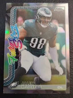Jalen Carter #FS-25 2025 Topps Chrome Football Future Stars