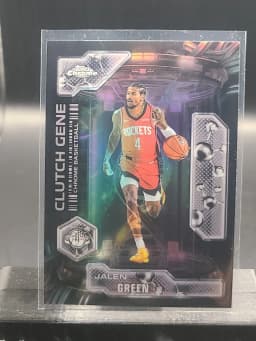 Jalen Green #CG-20 2025-26 Topps Chrome Basketball Clutch Gene