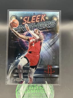 Jalen Green #SF-6 2025-26 Topps Chrome Basketball Sleek Finishers