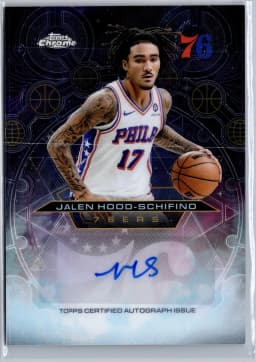 Jalen Hood-Schifino #CH-JHS 2025-26 Topps Chrome Basketball Chromographs