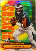Jalen Hurts #PP-4 2025 Topps Chrome Football Power Players