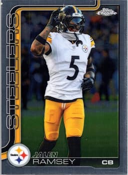 Jalen Ramsey #191 2025 Topps Chrome Football