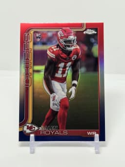 Jalen Royals #337 Rookie Card 2025 Topps Chrome Football
