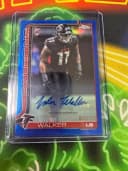 Jalon Walker #RA-JW Rookie Card 2025 Topps Chrome Football Rookies Autograph Variation