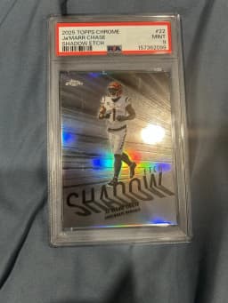 Ja'Marr Chase #SE-22 2025 Topps Chrome Football Shadow Etch