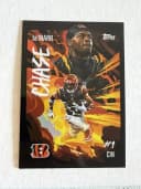 Ja'Marr Chase #UV-16 2025 Topps Chrome Football Ultra Violet