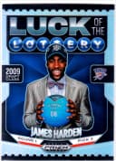 James Harden #11 2024-25 Panini Prizm Black Luck of the Lottery Silver
