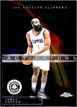 James Harden #AC-8 2025-26 Topps Chrome Activators