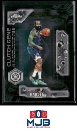 James Harden #CG-15 2025-26 Topps Chrome Basketball Clutch Gene