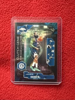 James Harden #CG-15 2025-26 Topps Chrome Basketball Clutch Gene