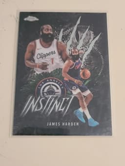 James Harden #INS-5 2025-26 Topps Chrome Basketball Instinct