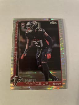 James Pearce Jr. #351 Rookie Card 2025 Topps Chrome Football