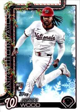 James Wood #H94 Rookie Card 2025 Topps Holiday