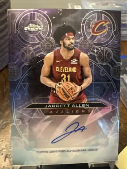 Jarrett Allen #CH-JA 2025-26 Topps Chrome Basketball Chromographs