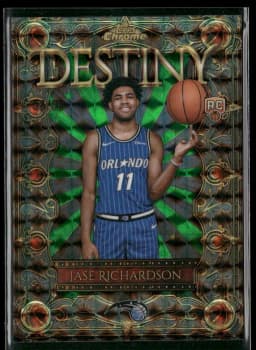 Jase Richardson #D-21 Rookie Card 2025-26 Topps Chrome Basketball Destiny