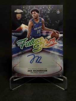 Jase Richardson #FS-JR Rookie Card 2025-26 Topps Chrome Basketball Future Stars Autographs