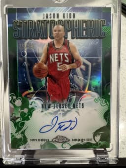 Jason Kidd #SM-JK 2025-26 Topps Chrome Basketball Stratospheric Signatures