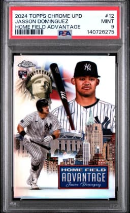 Jasson Domínguez #HFAC-12 2024 Topps Chrome Update Baseball Home Field Advantage