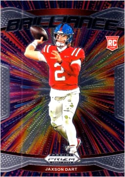 Jaxson Dart #11 2025 Panini Prizm Draft Picks Brilliance