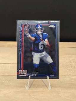 Jaxson Dart #306 Rookie Card 2025 Topps Chrome Football