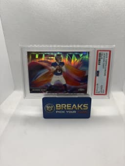 Jaxson Dart #HX-25 Rookie Card 2025 Topps Chrome Football Helix