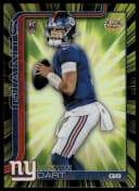 Jaxson Dart #RR-5 Rookie Card 2025 Topps Chrome Football Chrome Radiating Rookies