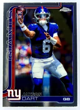 Jaxson Dart #UL-19 Rookie Card 2025 Topps Chrome Football Urban Legends