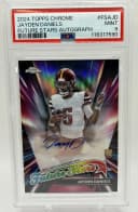 Jayden Daniels #FSA-JD Rookie Card 2025 Topps Chrome Football Future Stars Autographs