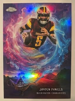 Jayden Daniels #GG-10 2025 Topps Chrome Football Game Genies