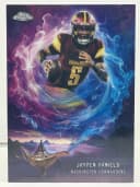 Jayden Daniels #GG-10 2025 Topps Chrome Football Game Genies