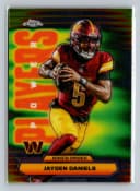 Jayden Daniels #PP-3 2025 Topps Chrome Football Power Players