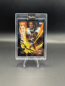 Jayden Daniels #UV-19 2025 Topps Chrome Football Ultra Violet